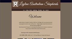 Desktop Screenshot of leylineaussies.com